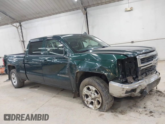 2015 Chevrolet Silverado 1500 LT with VIN 3GCUKREC5FG252317, listed as a IAAI auction lot 41931394 with 91,579 mi miles. Bid and sale history available at carsss.com. Image 1.