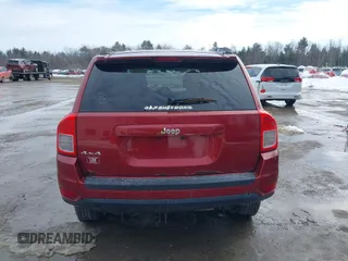 2013 Jeep Compass Sport with VIN 1C4NJDBB2DD249200, listed as a IAAI auction lot 41617232 with 186,413 mi miles. Bid and sale history available at carsss.com. Image 15.