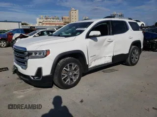2020 GMC Acadia SLT with VIN 1GKKNULS4LZ149479, listed as a Copart auction lot 84485464 with 124,460 mi miles and Salvage Title. Bid and sale history available at DreamBid. Image 1.