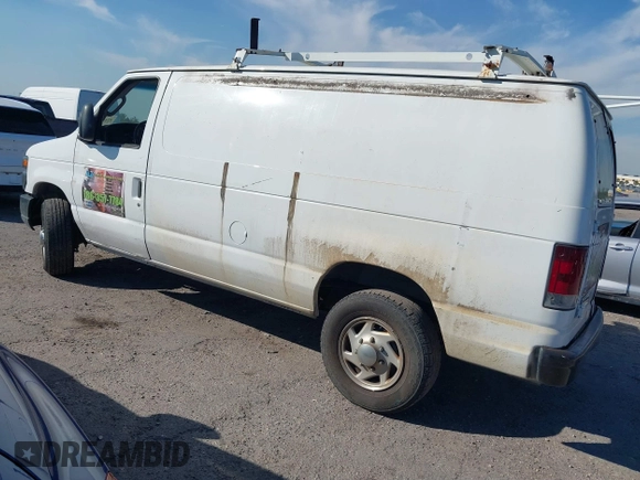 2008 Ford Econoline Cargo Commercial with VIN 1FTNE24W58DA25286, listed as a IAAI auction lot 41443439 with 316,959 mi miles and . Bid and sale history available at carsss.com. Image 3.