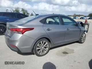 2021 Hyundai Accent Limited with VIN 3KPC34A62ME145312, listed as a Copart auction lot 78124764 with 49,399 mi miles and Salvage Title. Bid and sale history available at carsss.com. Image 3.