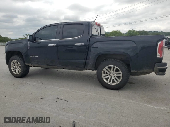 2017 GMC Canyon 4WD SLT with VIN 1GTP6DE12H1197829, listed as a Copart auction lot 43533765 with 117,149 mi miles and Salvage Title. Bid and sale history available at carsss.com. Image 2.