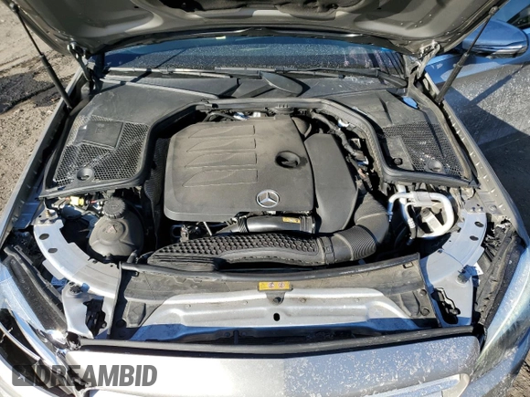2020 Mercedes-Benz C 300 with VIN 55SWF8EB3LU326543, listed as a Copart auction lot 42502215 with 40,385 mi miles and Salvage Title. Bid and sale history available at DreamBid. Image 11.