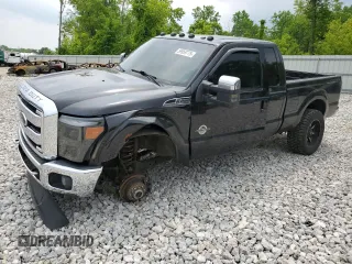 2011 Ford F-250 XL with VIN 1FT7X2BT4BEB72664, listed as a Copart auction lot 59959775 with 222,421 mi miles and Salvage title. Bid and sale history available at DreamBid. Image 1.