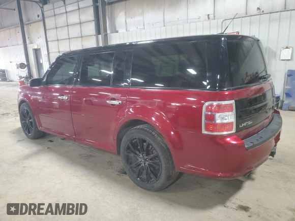 2018 Ford Flex Limited EcoBoost with VIN 2FMHK6DT4JBA18856, listed as a Copart auction lot 79666184 with 116,709 mi miles and Salvage Title. Bid and sale history available at carsss.com. Image 2.
