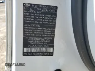 2011 Land Rover Range Rover Sport HSE Lux z VIN SALSK2D40BA704989, wystawiony jako Copart lot #52534905 z przebiegiem Nie podano mil oraz Szkoda całkowita • Salvage title. Historia ofert i sprzedaży dostępna na DreamBid. Obrazek 14.