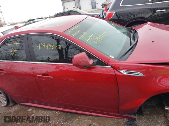 2010 Cadillac CTS Premium with VIN 1G6DS5EV1A0115448, listed as a IAAI auction lot 41949352 with 85,961 mi miles and . Bid and sale history available at DreamBid. Image 14.