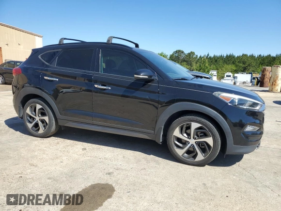 2016 Hyundai Tucson Limited with VIN KM8J33A27GU259046, listed as a Copart auction lot 53451025 with 103,420 mi miles and Clean Title. Bid and sale history available at carsss.com. Image 4.