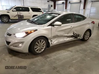 2016 Hyundai Elantra SE with VIN 5NPDH4AE4GH704131, listed as a Copart auction lot 60985065 with 88,682 mi miles and Salvage title. Bid and sale history available at DreamBid. Image 1.