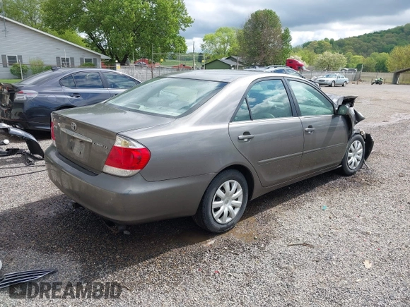 2005 Toyota Camry LE with VIN 4T1BE30K45U511395, listed as a IAAI auction lot 42203361 with 188,665 mi miles and . Bid and sale history available at DreamBid. Image 4.
