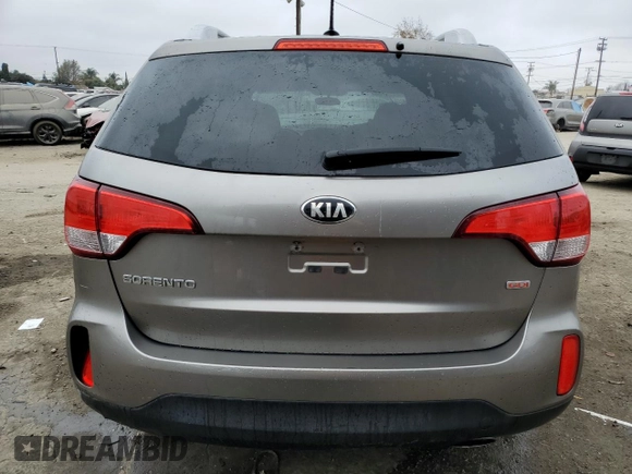 2014 Kia Sorento LX with VIN 5XYKT4A73EG426012, listed as a Copart auction lot 86743754 with 68,157 mi miles and Salvage Title. Bid and sale history available at carsss.com. Image 6.