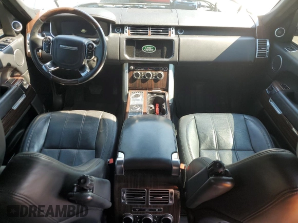 2014 Land Rover Range Rover HSE with VIN SALGS2WF1EA164710, listed as a Copart auction lot 62703505 with 138,163 mi miles and Salvage title. Bid and sale history available at DreamBid. Image 8.