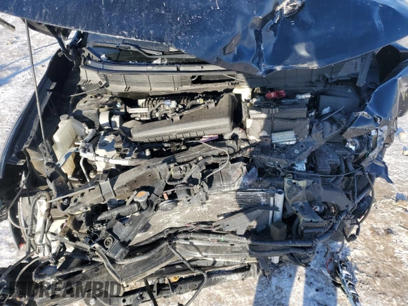 2016 Nissan Rogue SV with VIN 5N1AT2MT0GC918721, listed as a Copart auction lot 45883405 with 42,368 mi miles and Salvage Title. Bid and sale history available at DreamBid. Image 13.