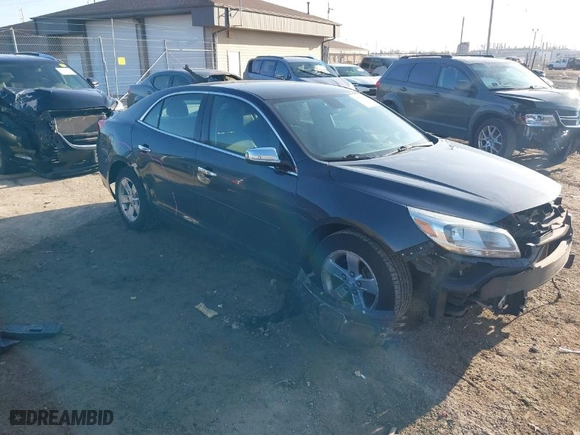 2015 Chevrolet Malibu LS with VIN 1G11A5SL1FF268821, listed as a IAAI auction lot 41758843 with 130,254 mi miles. Bid and sale history available at carsss.com. Image 1.