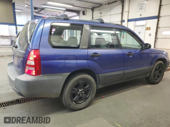 2003 Subaru Forester X with VIN JF1SG63623H716059, listed as a Copart auction lot 82716474 with 155,011 mi miles and Salvage Title. Bid and sale history available at carsss.com. Image 3.