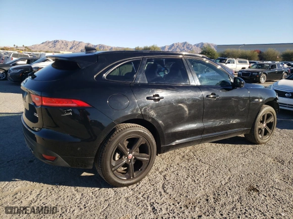 2017 Jaguar F-PACE 35t R-Sport with VIN SADCL2BV4HA064626, listed as a Copart auction lot 80578174 with 114,993 mi miles and Salvage Title. Bid and sale history available at carsss.com. Image 3.