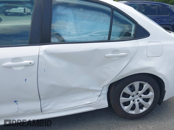 2024 Toyota Corolla LE with VIN 5YFB4MDE8RP215557, listed as a IAAI auction lot 42651885 with 11,907 mi miles and . Bid and sale history available at DreamBid. Image 6.