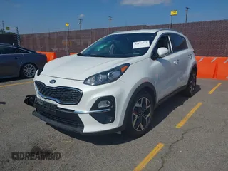2021 Kia Sportage EX with VIN KNDPN3ACXM7936960, listed as a IAAI auction lot 42115357 with 27,964 mi miles and . Bid and sale history available at DreamBid. Image 16.