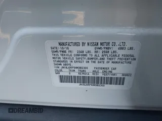 2017 Infiniti QX50 with VIN JN1BJ0RP5HM382300, listed as a IAAI auction lot 41275006 with 91,516 mi miles. Bid and sale history available at carsss.com. Image 9.