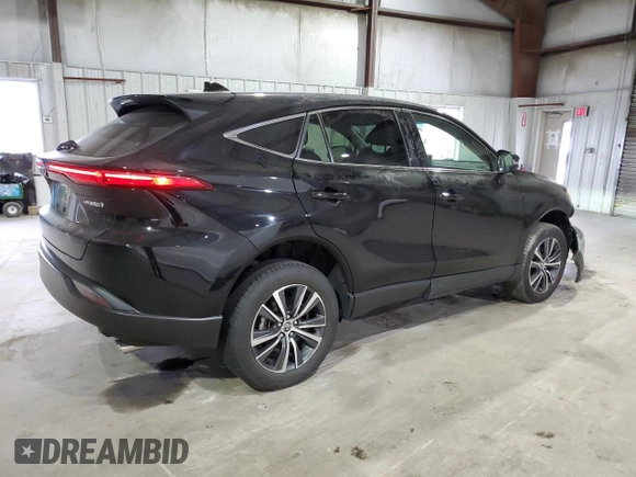 2022 Toyota Venza LE with VIN JTEAAAAHXNJ087995, listed as a Copart auction lot 52074314 with 55,892 mi miles and Salvage Title. Bid and sale history available at carsss.com. Image 3.
