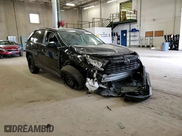 2020 Toyota RAV4 LE with VIN 2T3H1RFV1LW060179, listed as a Copart auction lot 52715575 with 80,531 mi miles and Salvage Title. Bid and sale history available at DreamBid. Image 12.