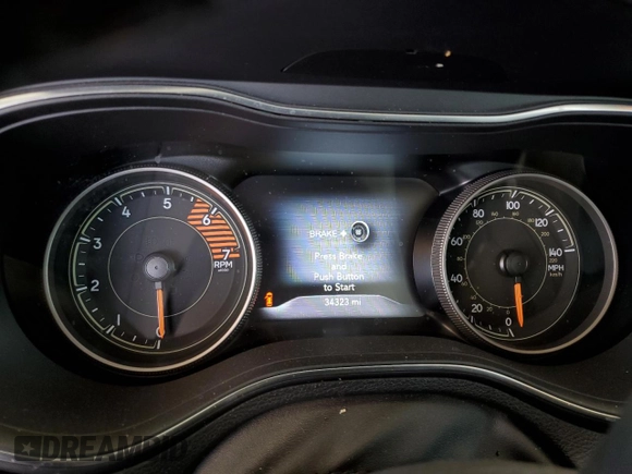 2019 Jeep Cherokee Trailhawk with VIN 1C4PJMBN7KD374676, listed as a Copart auction lot 51504125 with 34,323 mi miles and Salvage Title. Bid and sale history available at DreamBid. Image 9.