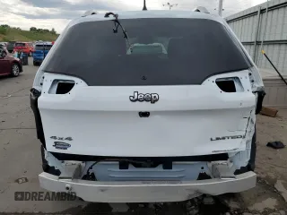 2018 Jeep Cherokee Limited with VIN 1C4PJMDX9JD555520, listed as a Copart auction lot 56381665 with 136,534 mi miles and Salvage title. Bid and sale history available at DreamBid. Image 6.
