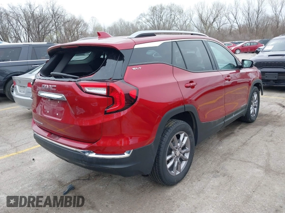 2024 GMC Terrain SLT с VIN 3GKALPEG5RL142276, выставлен на аукционе IAAI как лот 41862017 с пробегом 51 053 миль миль и . История ставок и продаж доступна на DreamBid. Изображение 4.
