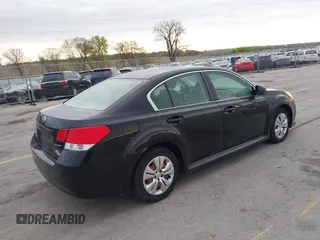 2010 Subaru Legacy 2.5i with VIN 4S3BMCA6XA3229416, listed as a IAAI auction lot 42164779 with 201,501 mi miles. Bid and sale history available at carsss.com. Image 4.