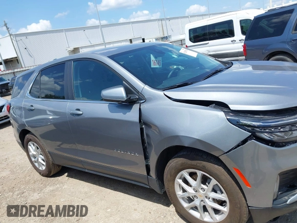 2024 Chevrolet Equinox LT with VIN 3GNAXUEG3RL228692, listed as a IAAI auction lot 42233704 with 45,774 mi miles and . Bid and sale history available at DreamBid. Image 13.