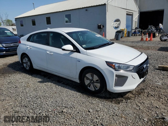 2017 Hyundai Ioniq Blue z VIN KMHC65LC3HU037395, wystawiony jako Copart lot #54476255 z przebiegiem 60 242 mil mil oraz Szkoda całkowita • Salvage title. Historia ofert i sprzedaży dostępna na DreamBid. Obrazek 4.