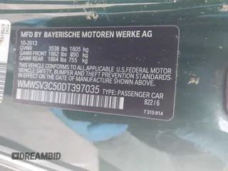 2013 MINI Hardtop S z VIN WMWSV3C50DT397035, wystawiony jako IAAI lot #42386524 z przebiegiem 145 465 mil mil oraz . Historia ofert i sprzedaży dostępna na DreamBid. Obrazek 9.