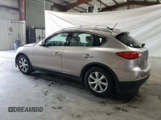 2009 Infiniti EX Journey with VIN JNKAJ09F89M951835, listed as a Copart auction lot 71308344 with 121,617 mi miles and Salvage Title. Bid and sale history available at carsss.com. Image 2.