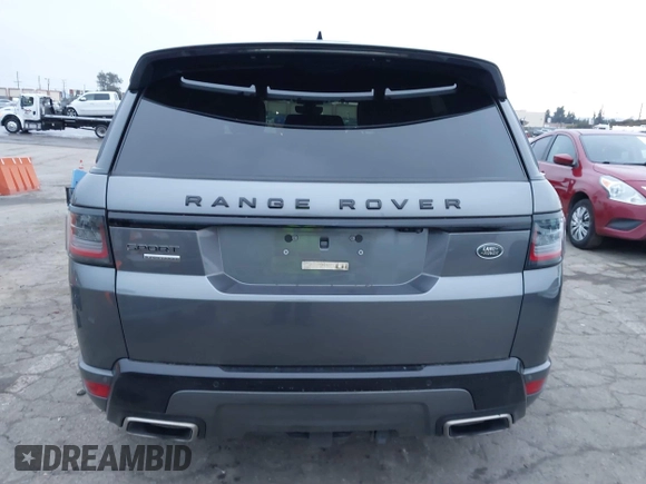 2019 Land Rover Range Rover Sport Dynamic with VIN SALWR2RE4KA850004, listed as a IAAI auction lot 41880360 with 61,953 mi miles. Bid and sale history available at carsss.com. Image 16.
