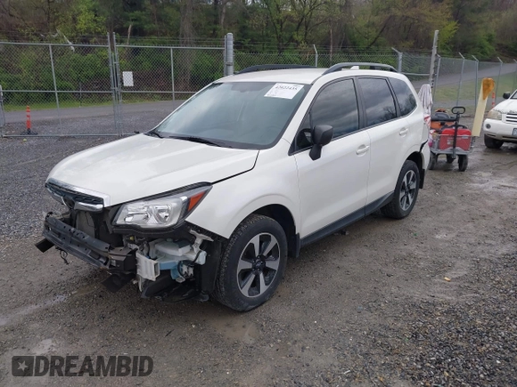 2017 Subaru Forester with VIN JF2SJABC7HH454943, listed as a IAAI auction lot 42022435 with 81,680 mi miles. Bid and sale history available at carsss.com. Image 2.