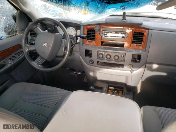 2006 Dodge Ram 2500 SLT with VIN 1D7KS28C96J137881, listed as a Copart auction lot 45282265 with 181,376 mi miles and Salvage Title. Bid and sale history available at carsss.com. Image 8.