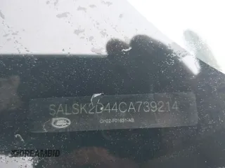 2012 Land Rover Range Rover Sport HSE Lux с VIN SALSK2D44CA739214, выставлен на аукционе IAAI как лот 41928292 с пробегом 147 857 миль миль и . История ставок и продаж доступна на DreamBid. Изображение 9.
