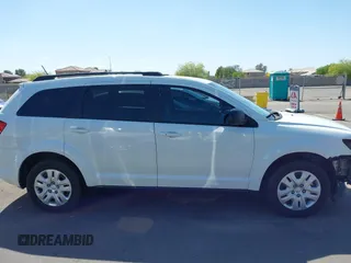 2018 Dodge Journey SE with VIN 3C4PDCAB0JT229335, listed as a IAAI auction lot 42056228 with 157,868 mi miles. Bid and sale history available at carsss.com. Image 14.