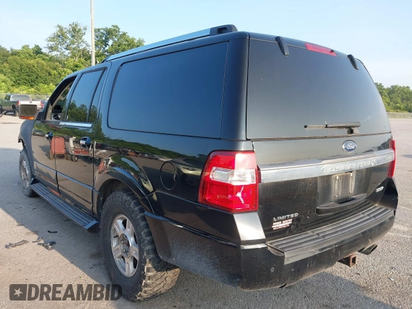 2017 Ford Expedition Max Limited с VIN 1FMJK1KT7HEA17657, выставлен на аукционе IAAI как лот 42416846 с пробегом 153 098 миль миль и . История ставок и продаж доступна на DreamBid. Изображение 3.