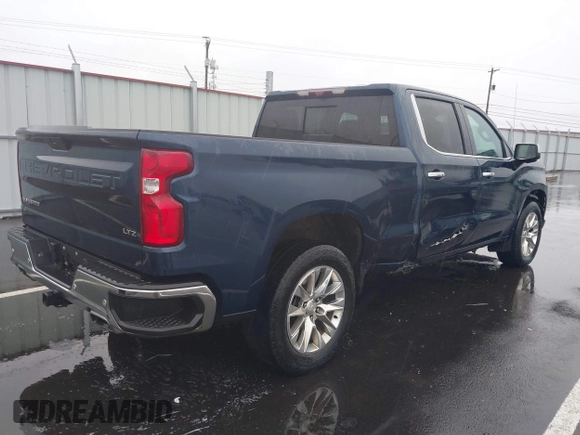 2021 Chevrolet Silverado 1500 LTZ with VIN 3GCUYGED2MG201463, listed as a IAAI auction lot 41622637 with 76,446 mi miles and . Bid and sale history available at DreamBid. Image 4.