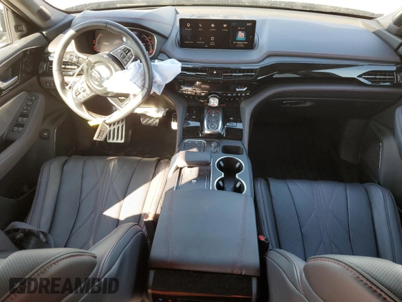 2024 Acura MDX Type S w/Advance Package with VIN 5J8YD8H80RL004725, listed as a Copart auction lot 43341905 with 6,211 mi miles and Salvage Title. Bid and sale history available at carsss.com. Image 8.