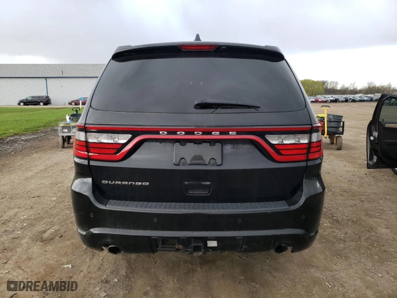 2019 Dodge Durango R/T with VIN 1C4SDJCTXKC652313, listed as a Copart auction lot 52968485 with 44,232 mi miles and Salvage Title. Bid and sale history available at carsss.com. Image 6.