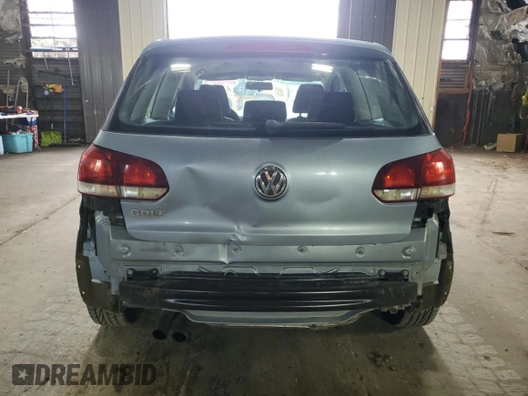 2011 Volkswagen Golf with VIN WVWAB7AJ2BW197042, listed as a Copart auction lot 65524575 with 243,675 mi miles and Salvage title. Bid and sale history available at DreamBid. Image 6.