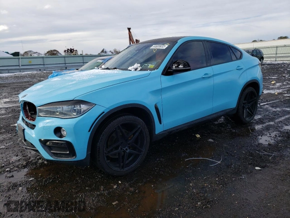 2016 BMW X6 xDrive35i with VIN 5UXKU2C54G0N82015, listed as a Copart auction lot 44609933 with 124,746 mi miles. Bid and sale history available at carsss.com. Image 1.