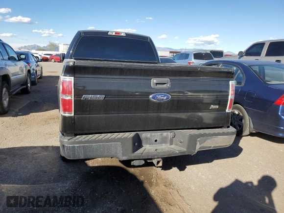 2010 Ford F-150 XL with VIN 1FTFX1CV0AFA85214, listed as a Copart auction lot 40868584 with Not Provided miles and Salvage Title. Bid and sale history available at carsss.com. Image 6.