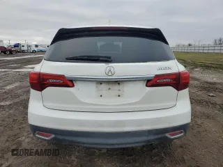 2014 Acura MDX with VIN 5FRYD3H28EB018882, listed as a Copart auction lot 44899515 with 232,450 mi miles and Salvage Title. Bid and sale history available at carsss.com. Image 6.