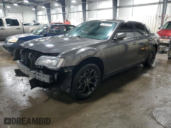 2019 Chrysler 300 with VIN 2C3CCAGGXKH631497, listed as a Copart auction lot 47580165 with 87,297 mi miles and Salvage Title. Bid and sale history available at carsss.com. Image 1.