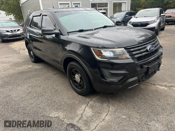 2016 Ford Utility Police Interceptor with VIN 1FM5K8ARXGGC67428, listed as a Copart auction lot 73334954 with 173,361 mi miles and Clean Title. Bid and sale history available at carsss.com. Image 1.