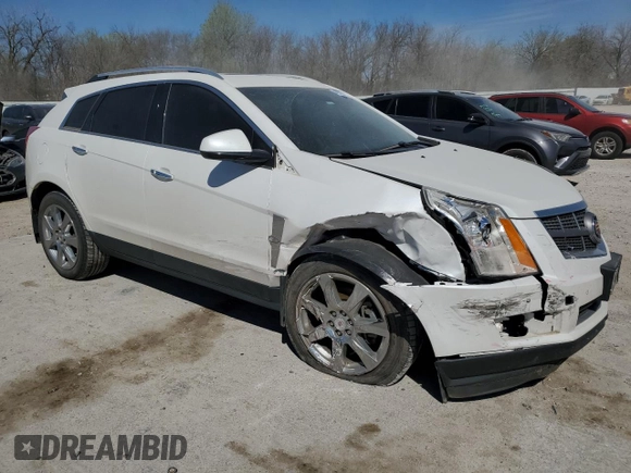 2012 Cadillac SRX Performance Collection with VIN 3GYFNEE30CS548647, listed as a Copart auction lot 49728435 with 70,460 mi miles and Salvage Title. Bid and sale history available at carsss.com. Image 4.