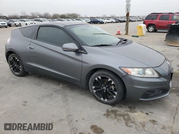 2015 Honda CR-Z EX with VIN JHMZF1D65FS001506, listed as a Copart auction lot 43761545 with 110,909 mi miles and Clean Title. Bid and sale history available at carsss.com. Image 4.